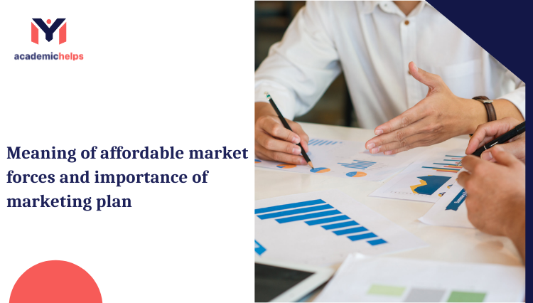 Meaning of affordable market forces and importance of marketing plan